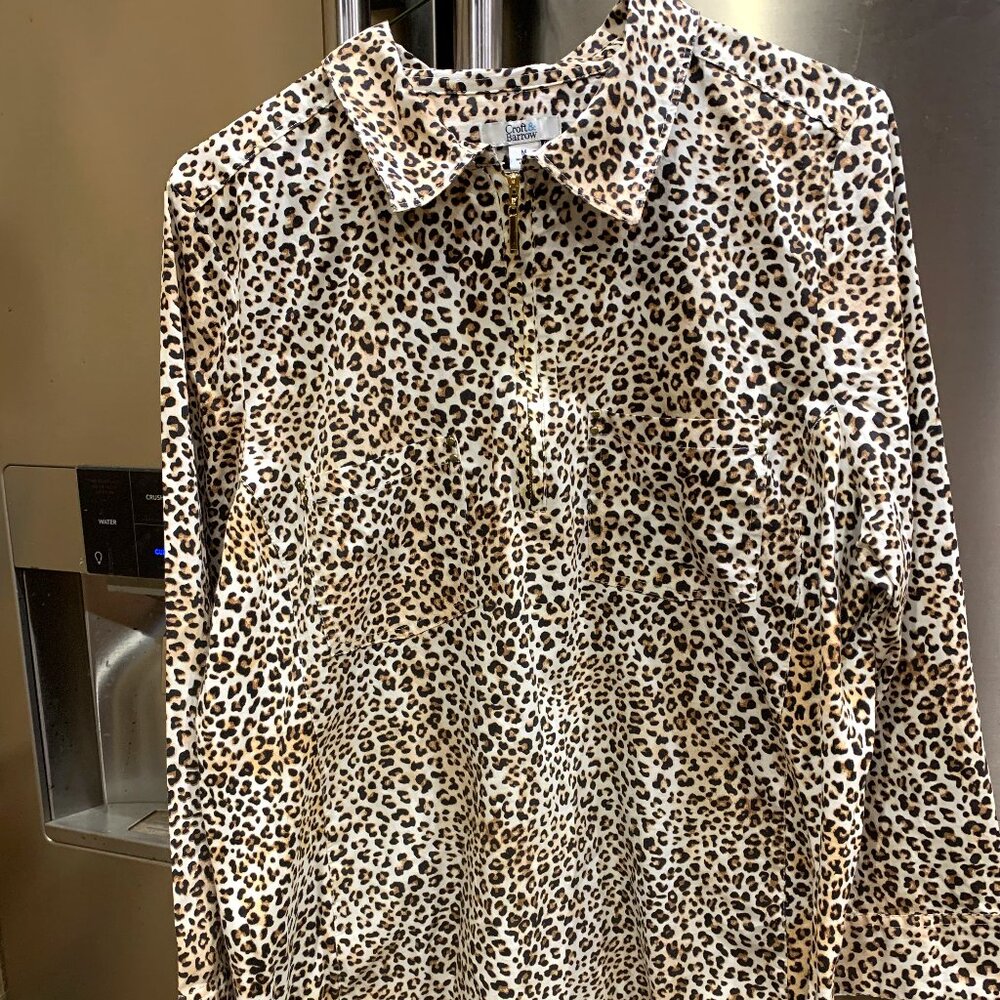Leopard Shirt Size M